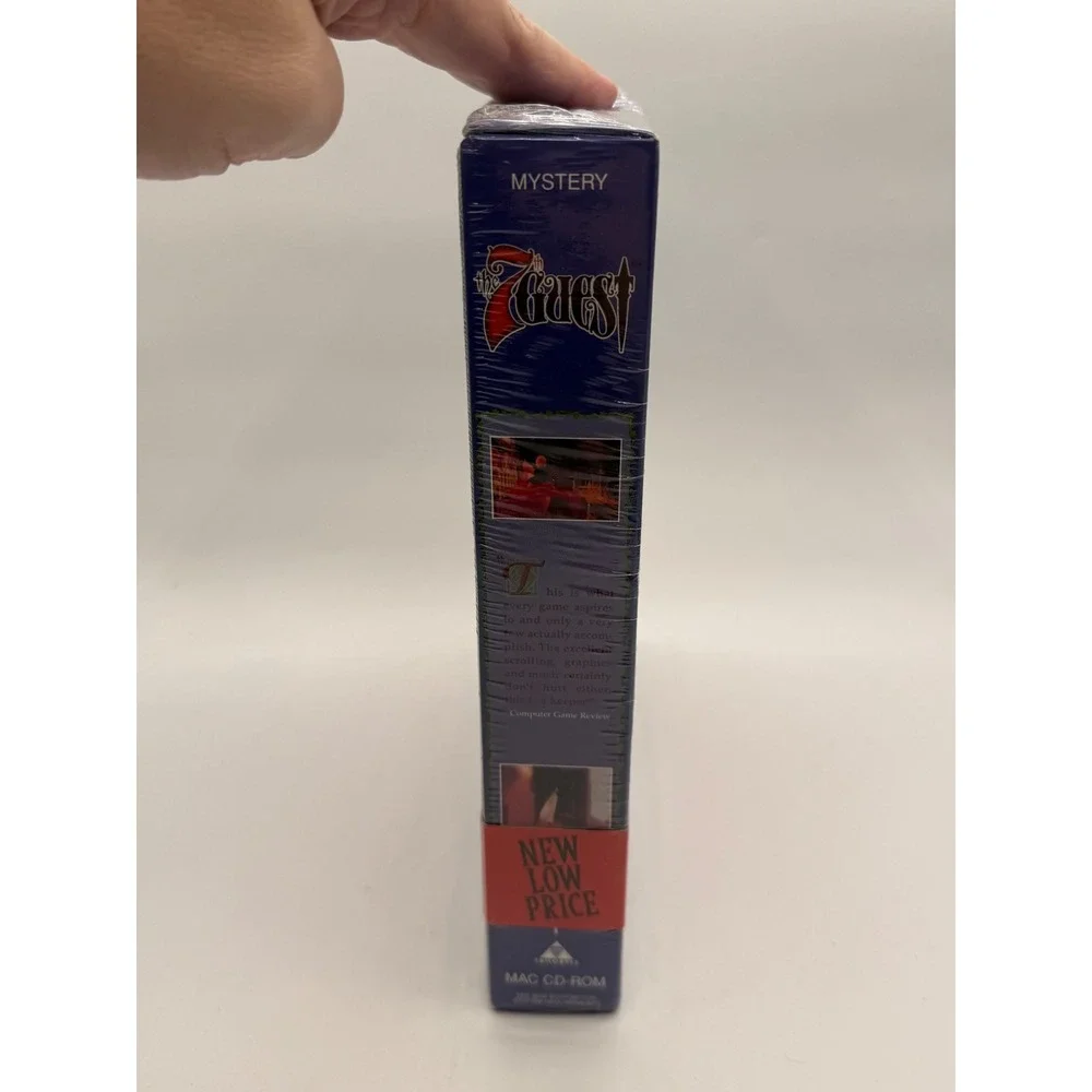 The 7th Guest Mac CD-ROM Big Box Mystery Game‎ Virgin Trilobyte Factory Sealed